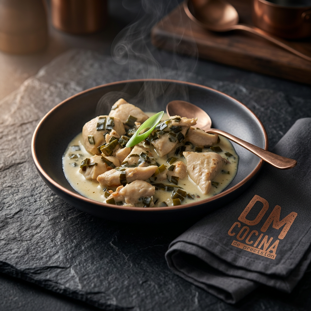 Suprema de pollo al verdeo